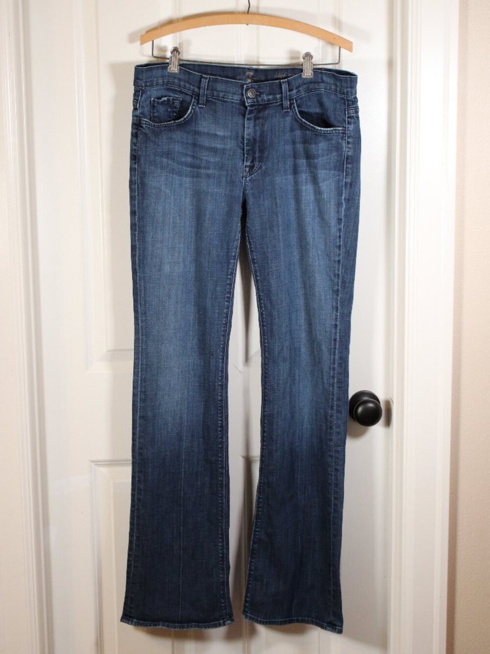 7 for all Mankind y2k bootcut blue jeans size 32